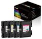Sawgrass Encre de sublimation, set de 4 couleurs (CMYK), 4 x 32 ml, convient pour Sawgrass SG400 et SG800