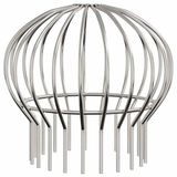 vidaXL - Gootblad - beschermer - 8 stuks - Zilver - 160 mm - Roestvrij staal