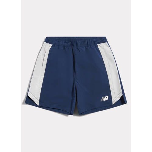 New Balance casual short donkerblauw