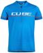 Cube Maillot de cyclisme à manches courtes pour garçon 9-10 ans Bleu