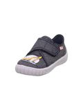 SUPERFIT Huisschoenen 'BILL' marine / geel / grijs / wit