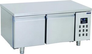 - Professionele Koelwerkbank | 60cm hoog | 2 Deuren | RVS | Pro Line | | 7489.5075 | Horeca