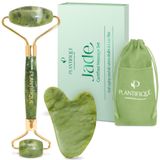 Merkloos Jade Roller en Gua Sha Tool Set