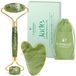 Merkloos Jade Roller en Gua Sha Tool Set