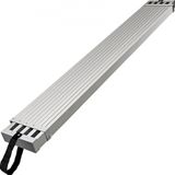 VEVOR Planche de travail en aluminium, 2,31 à 3,83 m, planche télescopique, capacité 200 kg, planche d'extension, largeur 325 mm, planche d'échafaudage avec accessoires, plate-forme antidérapante