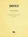 Dont 24 Preparatory Exercises, Op. 37: 24 Vorübungen — Preparatory to the Violin Studies of Kreutzer and Rode, for Solo Violin