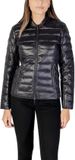 ARMANI EXCHANGE A|X ARMANI EXCHANGE Padded Side Logo Patch Adjustable Collar Damesjas - Black