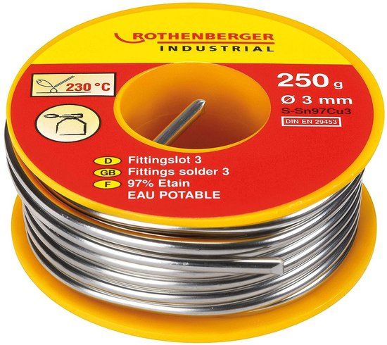 Rothenberger Fittingsoldeer 3 250 g