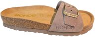 Rohde 5589 17 Dames Slippers Licht Bruin Suede Dames - Bruin - 39