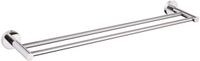 Adema Rise Dubbele Handdoekrek - 60 cm - Chroom