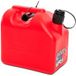 Jerrican homologué carburant pro 10 l, bec verseur rigide + flexible