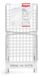 Égouttoir vaisselle - 173 x 53 x 113 cm - Blanc - Pieds antidérapants - Pour intérieur et extérieur