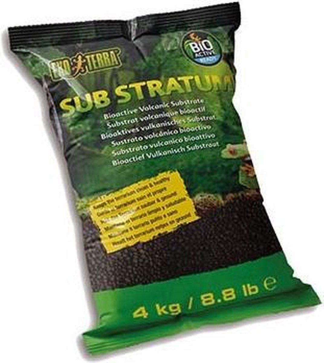 Exo Terra frog bioactief vulkanisch substraat 4KG