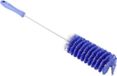 Vikan Pijpenborstel met handvat, 60 mm, medium, paars