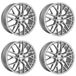 Carmani 4 jantes, modèle 20 Ludwig, 8x18 pouces, ET30, 5x112 trous de boulon, WSSIL, adapté pour Skoda Enyaq, Kodiaq, Octavia, Superb, Yeti