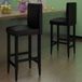 Maison Exclusive - Lot de 2 tabourets de bar en similicuir noir