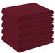 vidaXL Tafelkleed Ovaal Wijnrood Polyester 160 x 220 cm