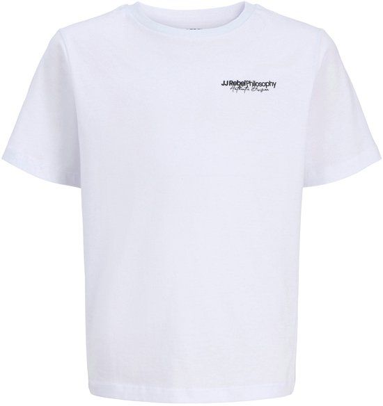 JJ REBEL JUNIOR JJ REBEL JNR - JREBZACK TEE SS CREW NECK NOOS JNR - Jongens - T-shirts - Maat 140