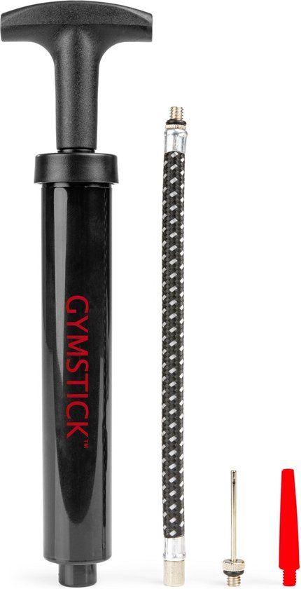 Gymstick Double Action Pump - Handpomp - Zwart