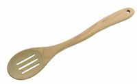 FACKELMANN schuimspaan, beukenhout, bruin, 30 x 6 x 0,6 cm