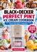 BLACK+DECKER PERFECT PINT ICE CREAM COOKBOOK