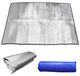 Aluminium Isolatiemats - Tapis de sol pliable pour camping 200 x 200 cm
