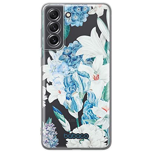 ERT GROUP mobiele telefoonhoesje voor Samsung S21 FE - Babaco Flowers 026