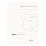 Herlitz 11159696 snelhechtmappen A4, commercieel en overheidsinstanties, Colorspan, 25 stuks, wit