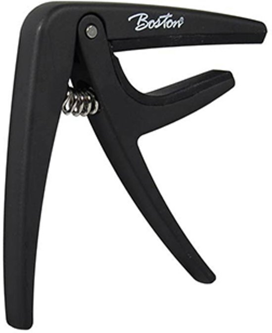 Boston Acoustics Capo voor Akoestische/Elektrische Gitaar Zwart BC-85-BK