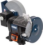 FERM BGM1021 Tafelslijpmachine - 250W - 2 Slijpstenen - Nat & Droog Slijpen