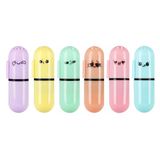 Euro-Trade Limited Liability Pastel Mini Scented Highlighters, 6pcs