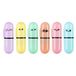 Euro-Trade Limited Liability Pastel Mini Scented Highlighters, 6pcs
