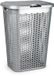 Plasticforte Panier à linge Ventilation - Argent
