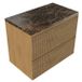 Saniclass Badkamermeubelset - 80x45x63cm - Noche natuurstenen topblad dark emperador - zonder kraangat - 2 lades - mat eiken natural