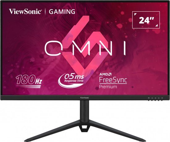 ViewSonic VX2428J 24" Gaming Monitor - 180Hz, IPS, FreeSync, HDMI, DisplayPort