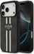 Étui adapté pour Apple iPhone 17 Pro Max - 4G Printed Stripes Hard Case Back Cover - Adapté pour MagSafe - Noir