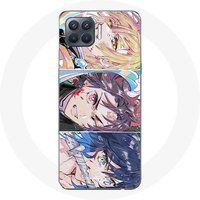 Oppo Hoesje voor Oppo A93 Tanjiro Inosuke en Zenitsu Demon Slayer Kimetsu no Yaiba Manga etui