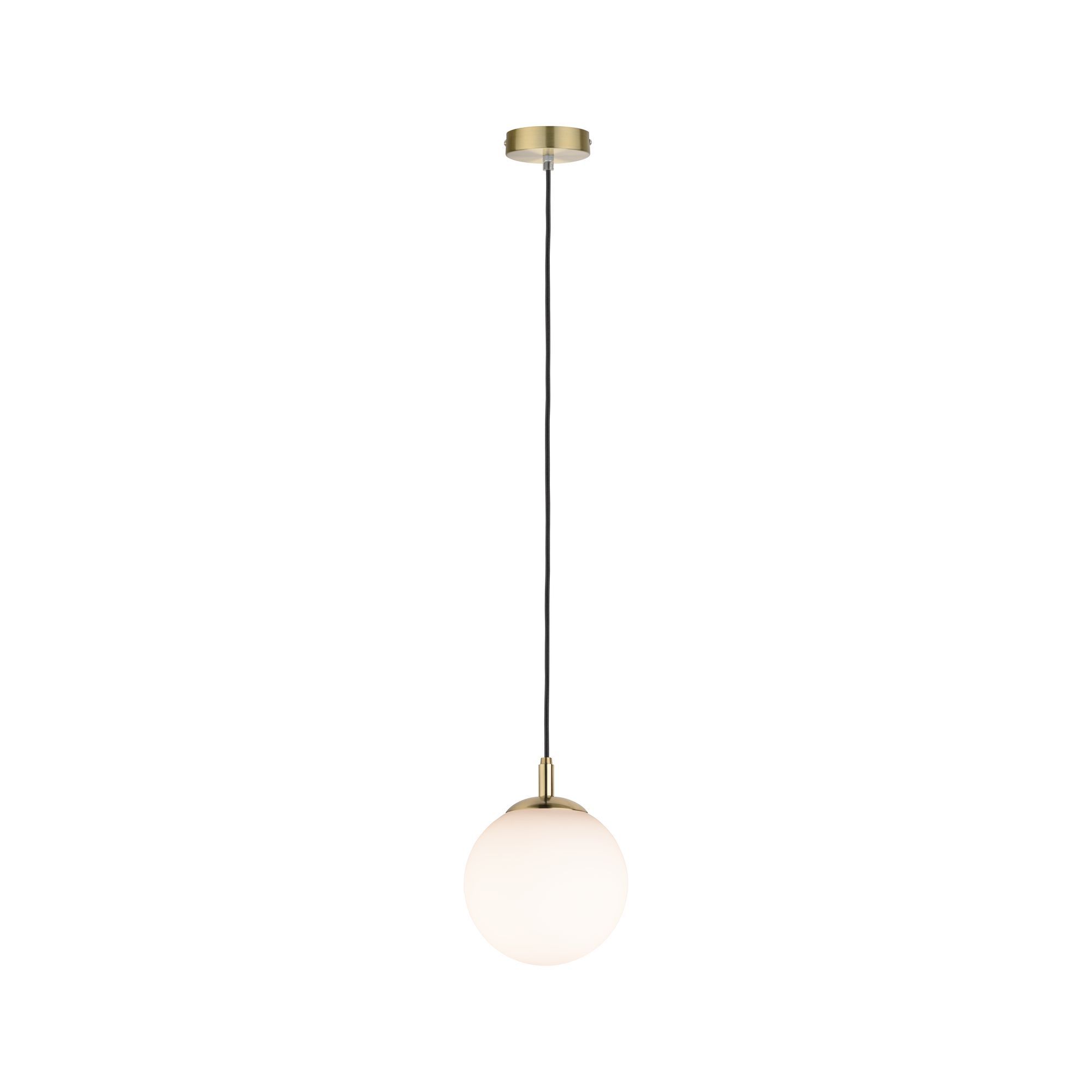 Paulmann Neordic Menja Hanglamp - Wit/Koper - Ø20cm - E27 - 20W - Dimbbaar