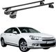 Menabo Omac Barres De Toit Transversales En Acier Pour Citroën C5 Berline 2008-2017