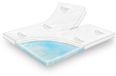 Droommatras Koudschuim splittopper Tencel DeLuxe 160x210 cm dikte 11 cm