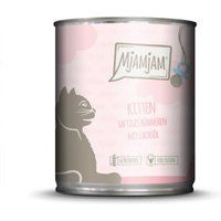 MjAMjAM Kitten Food Chicken with Salmon Oil 6x800g
