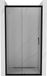 Mexen Apia porte de douche coulissante 125 cm, transparent, noir