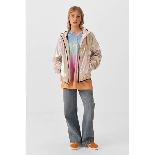Coolcat jas Pearl Zilver Meisjes Polyester Capuchon Logo - maat 170/176