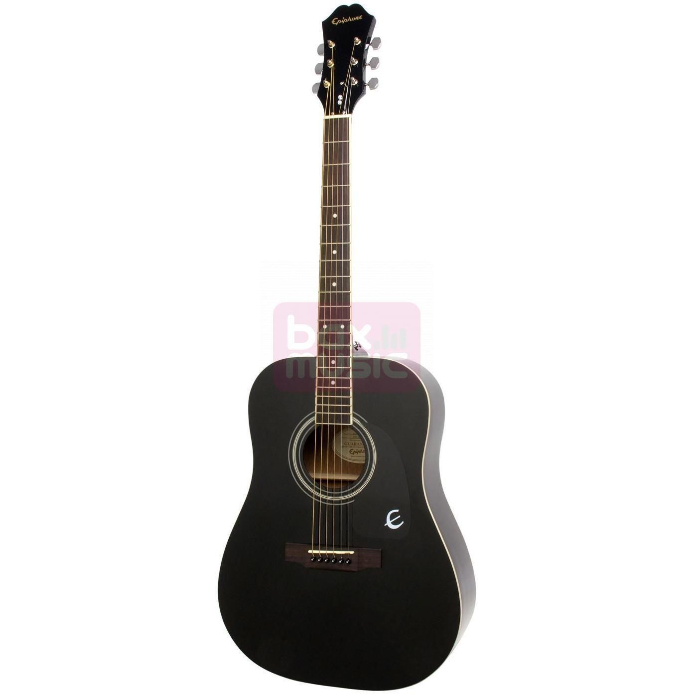 EPIPHONE DR-100 Ebony akoestische westerngitaar