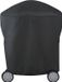 Merkloos Housse de grill - Durable imperméable et résistant aux intempéries 600D Oxford - Pour Weber Q 1000/2000 - Noir - 54x76x69 cm