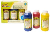 Crayola Vingerverf Set - Primaire Kleuren - 3 Flessen 237 ml