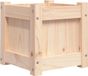 vidaXL Plantenbak 31x31x31 cm massief grenenhout