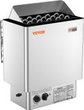 VEVOR 8KW Elektrische Saunakachel Geïntegreerde Bediening 8-12m³ Spa