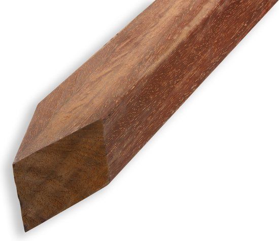 Intergard Hardhouten vierkante piketpalen 6x6x150cm