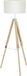 EGLO Lantada Vloerlamp - Hout - Beige - 150cm